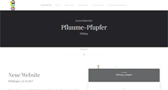Desktop Screenshot of pfluume-pfupfer.ch